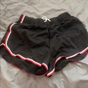 Black shorts